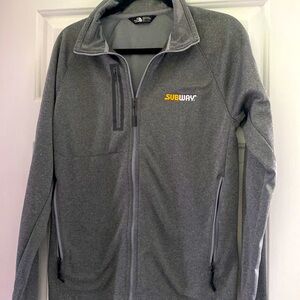 Mens Small North Face Zip Up